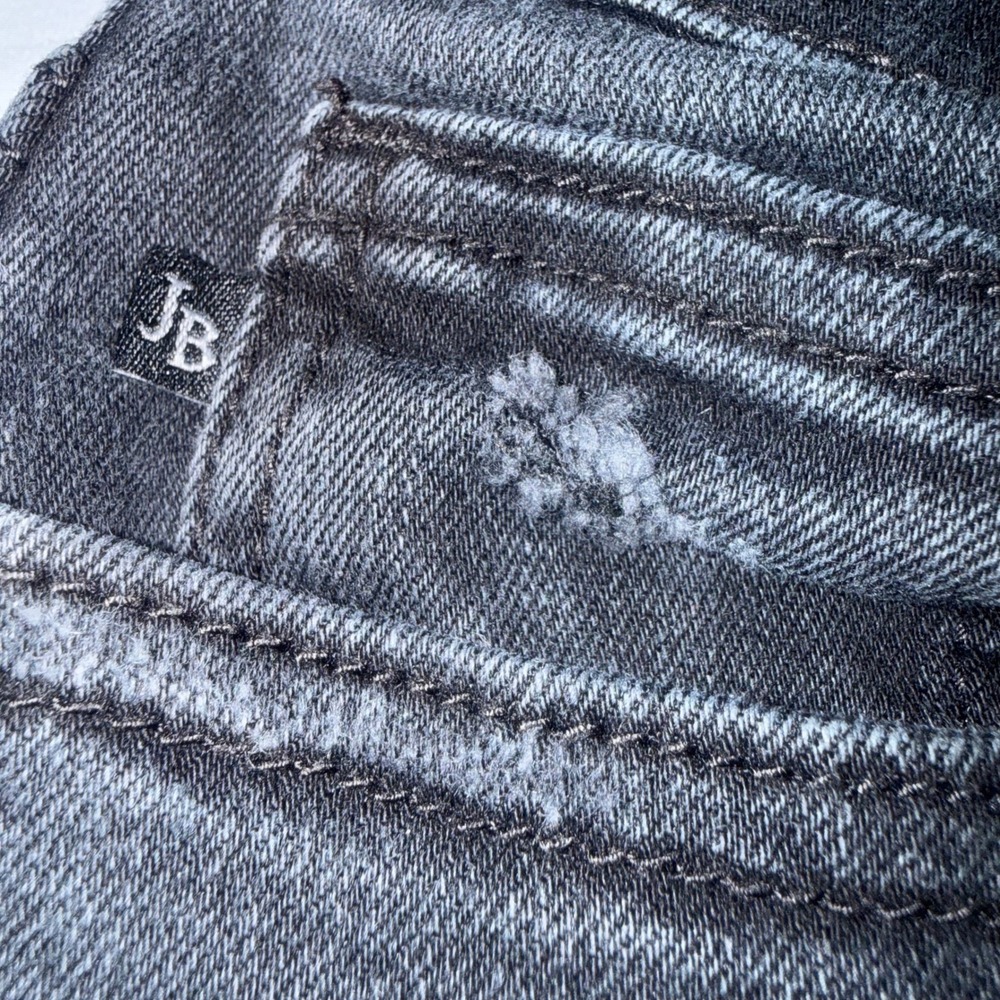 Judy Blue Black Distressed High Rise Boyfriend Jeans JB82161BK Size‎ 9/29 - Picture 4 of 16